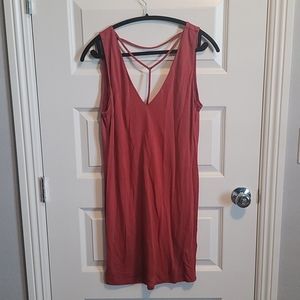 Forever 21 burnt orange dress